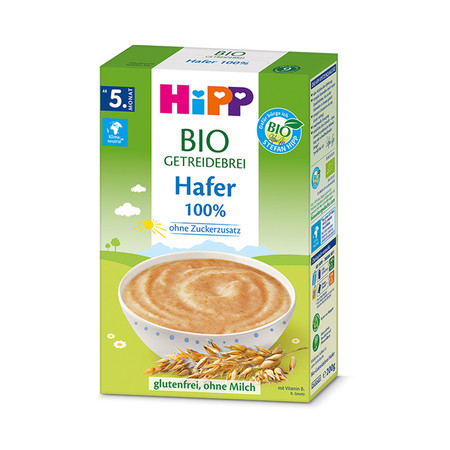 【保税区】[2盒起售] HiPP喜宝婴幼儿燕麦米粉200g