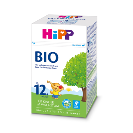 【德国直邮】[4盒]新版Hipp BIO 喜宝有机奶粉 12+段 600克
