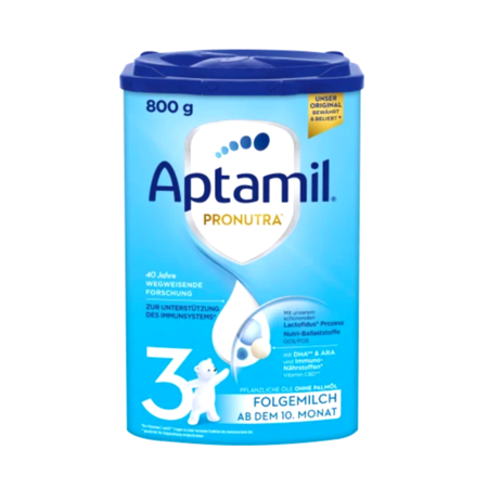 【德国直邮】新版本 [3罐] Aptamil 爱他美 婴幼儿奶粉 3段 800g   顺丰国际