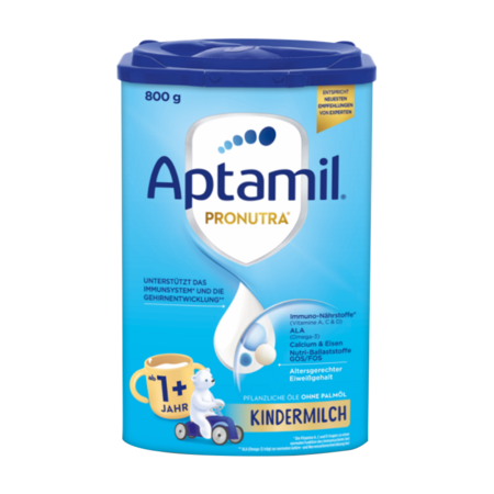 【德国直邮】 [4罐] Aptamil 爱他美 婴幼儿奶粉 1+段   800g  顺丰国际 新版
